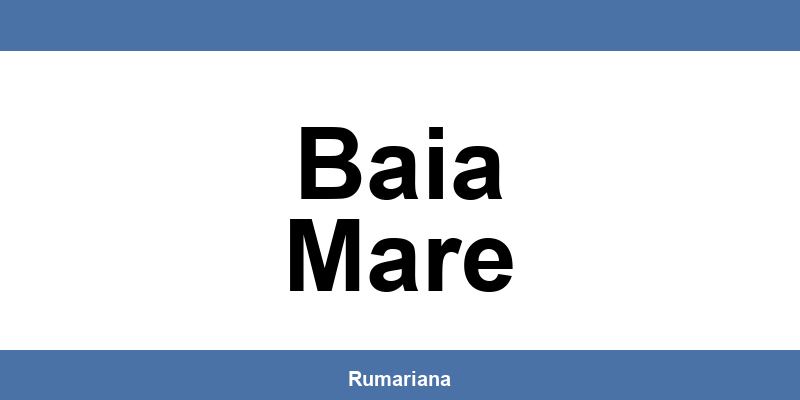 Informații sediu GLS din Baia Mare