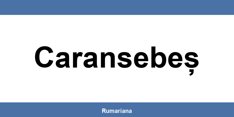 Informații sediu GLS din Caransebeș