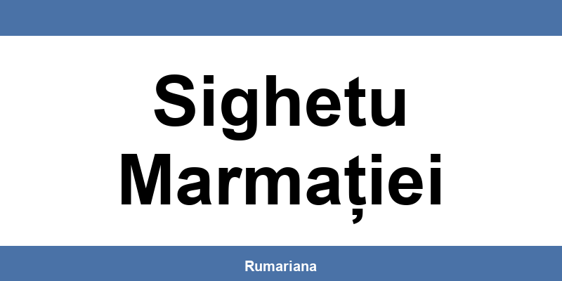 Informații sediu GLS din Sighetu Marmației