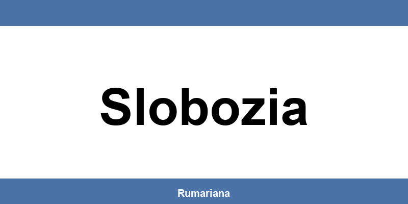 Informații sediu GLS din Slobozia