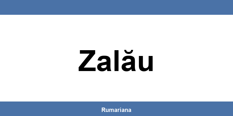 Informații sediu GLS din Zalău