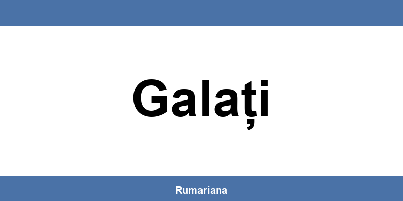 Informații sediu GLS din Galați