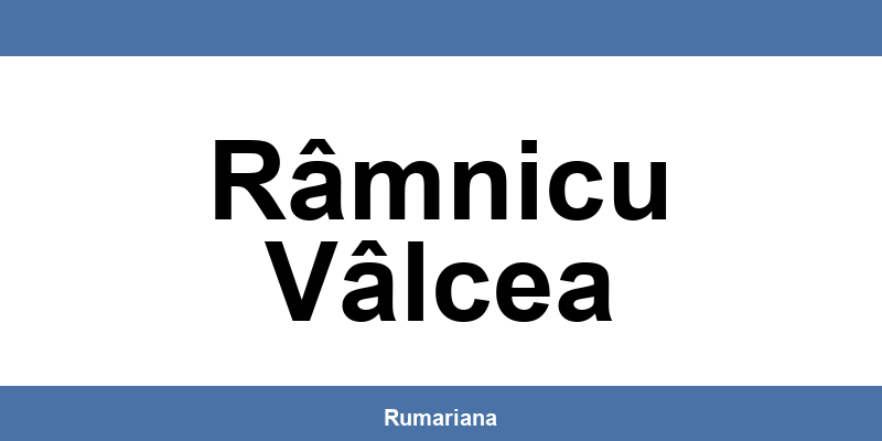 Informații sediu GLS din Râmnicu Vâlcea